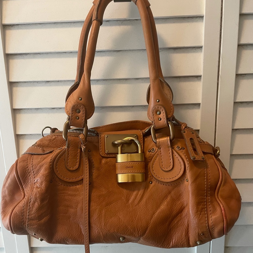 Authentic Chloe Paddington Bag